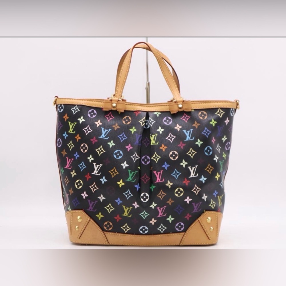 Murakami X Louis Vuitton Monogram Multicolor Sharleen GM neverfull sprouse noir